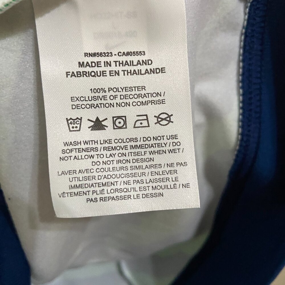 Nike Brazil National Team Anthem Knit Soccer Jacket Mens L Brasil DR9018-490 NEW - Picture 8 of 9